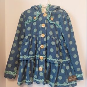 Matilda Jane Blue Polka Dot Dress